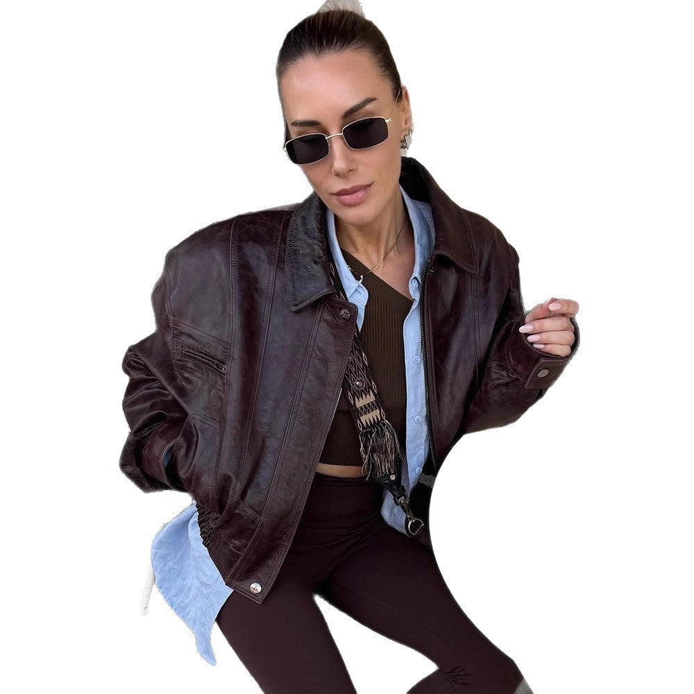 TokyoEdge Vintage Leather Jacket