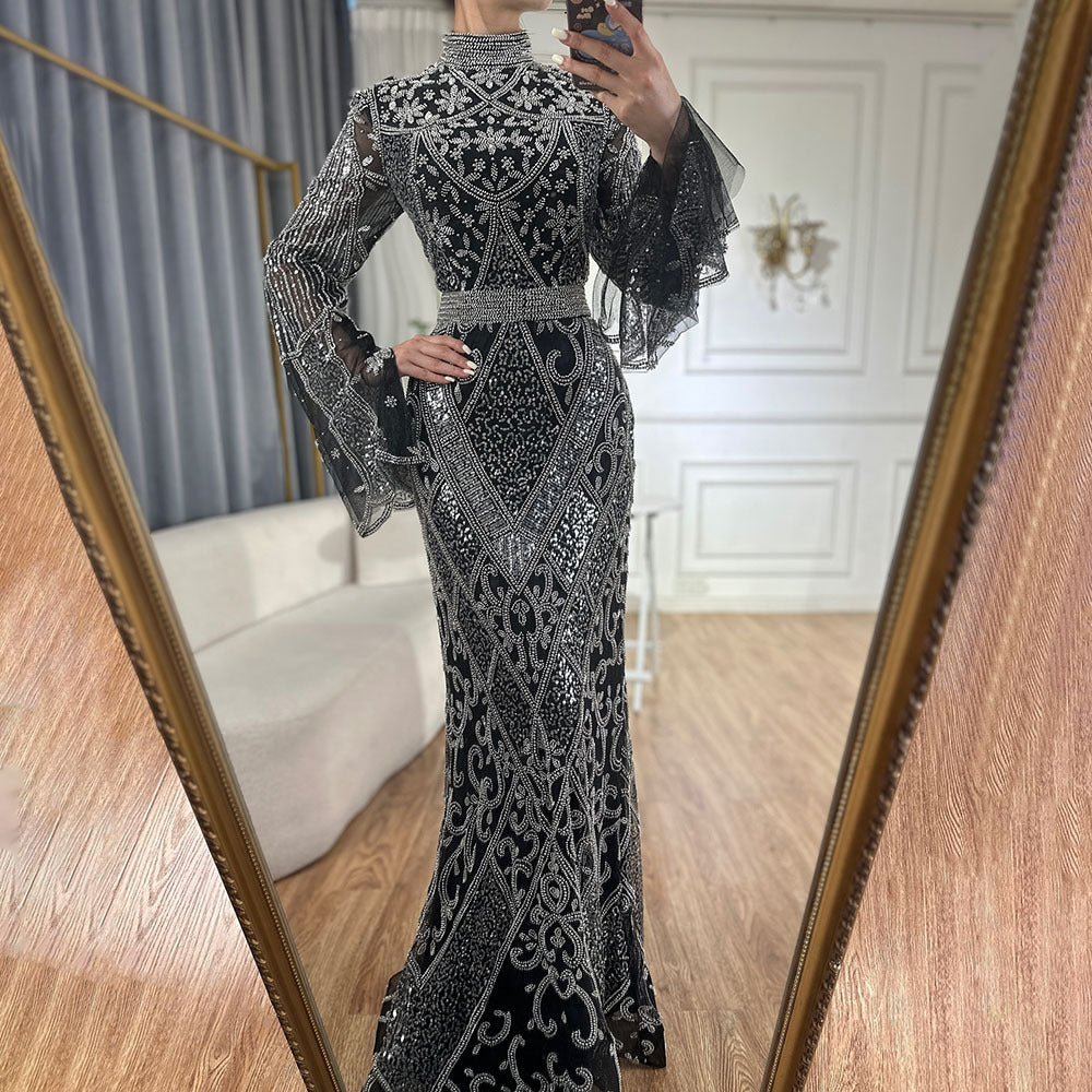 Crimson Reverence Gown