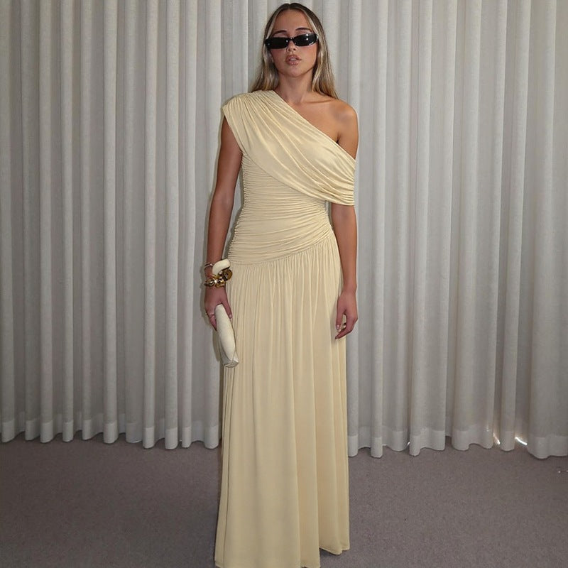 Velaré Asym Pleat Dress
