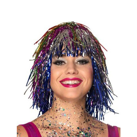 Cosplay Rain Silk Disco Masquerade Wig