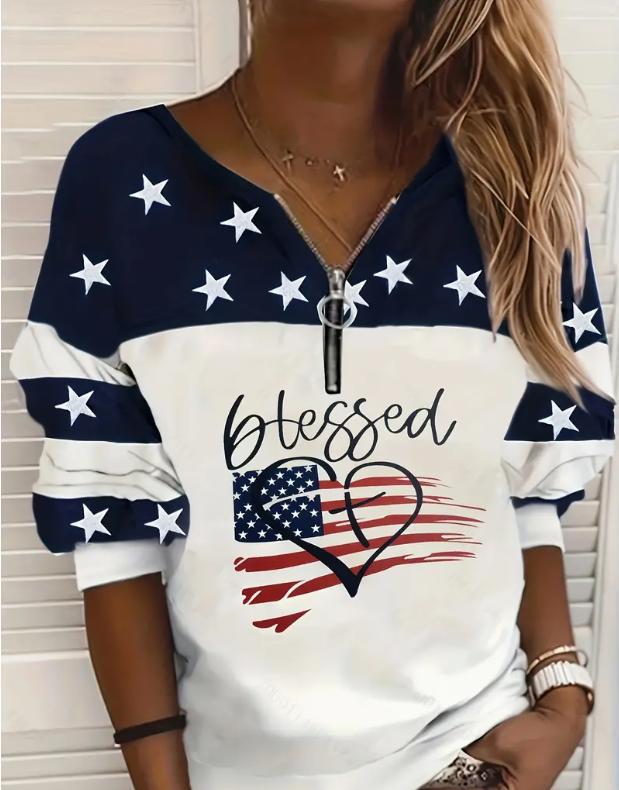 UrbanFlag Half-Zip Sweater