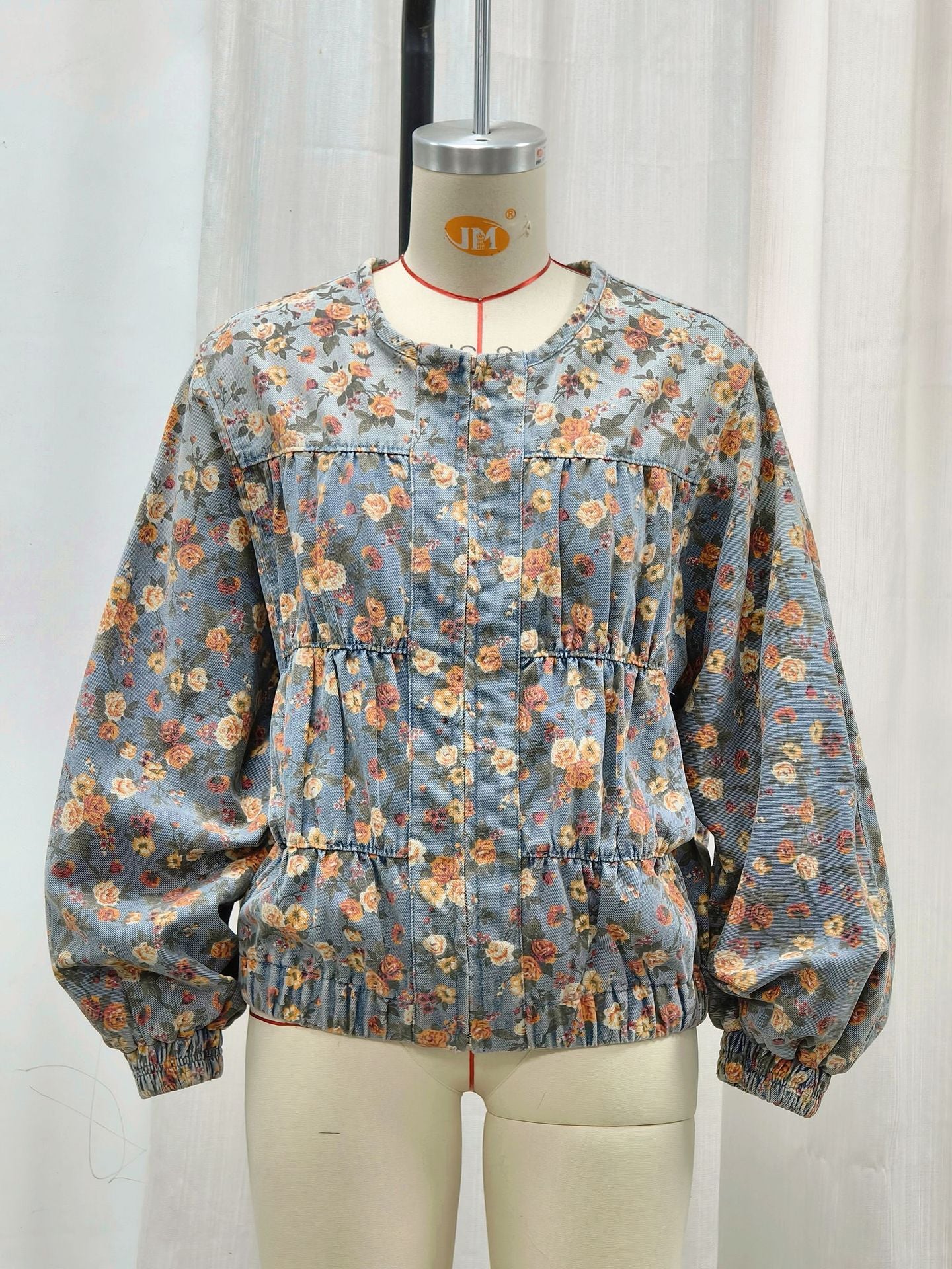 Rosélia Vintage Batwing Denim Coat
