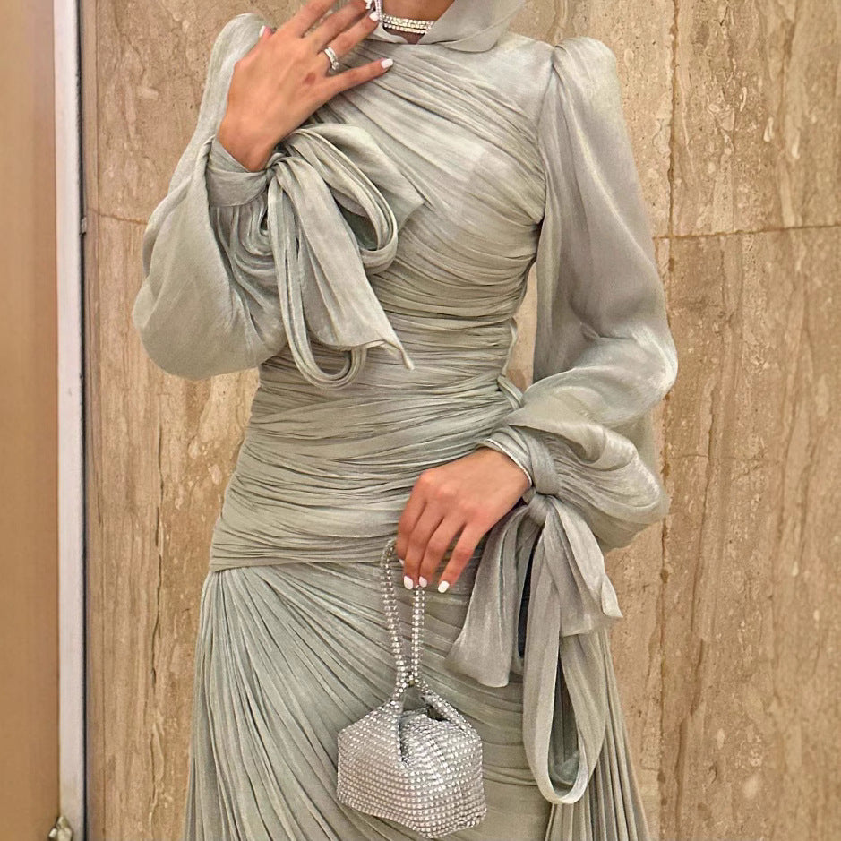 Aurielle Fold Dress
