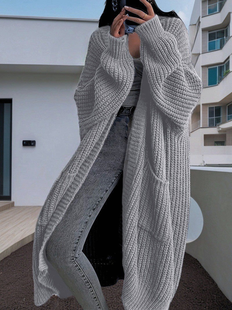Elysian Drape Overknee Cardigan