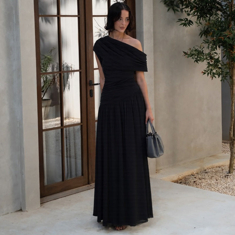 Velaré Asym Pleat Dress