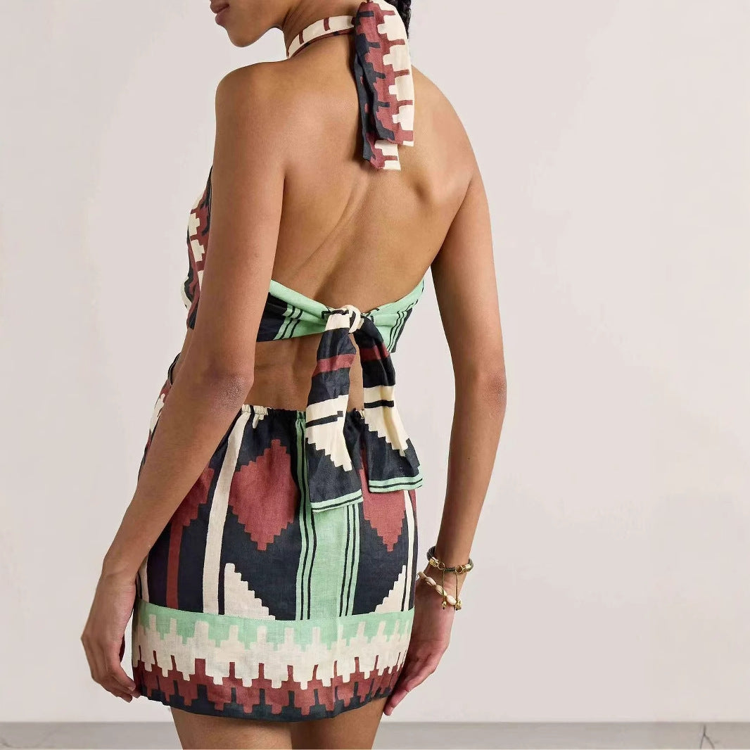 Solara Tie-Back Beach Dress