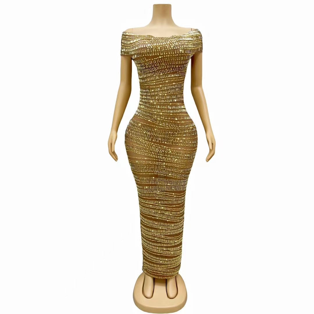 "Celestia Noir Dress
