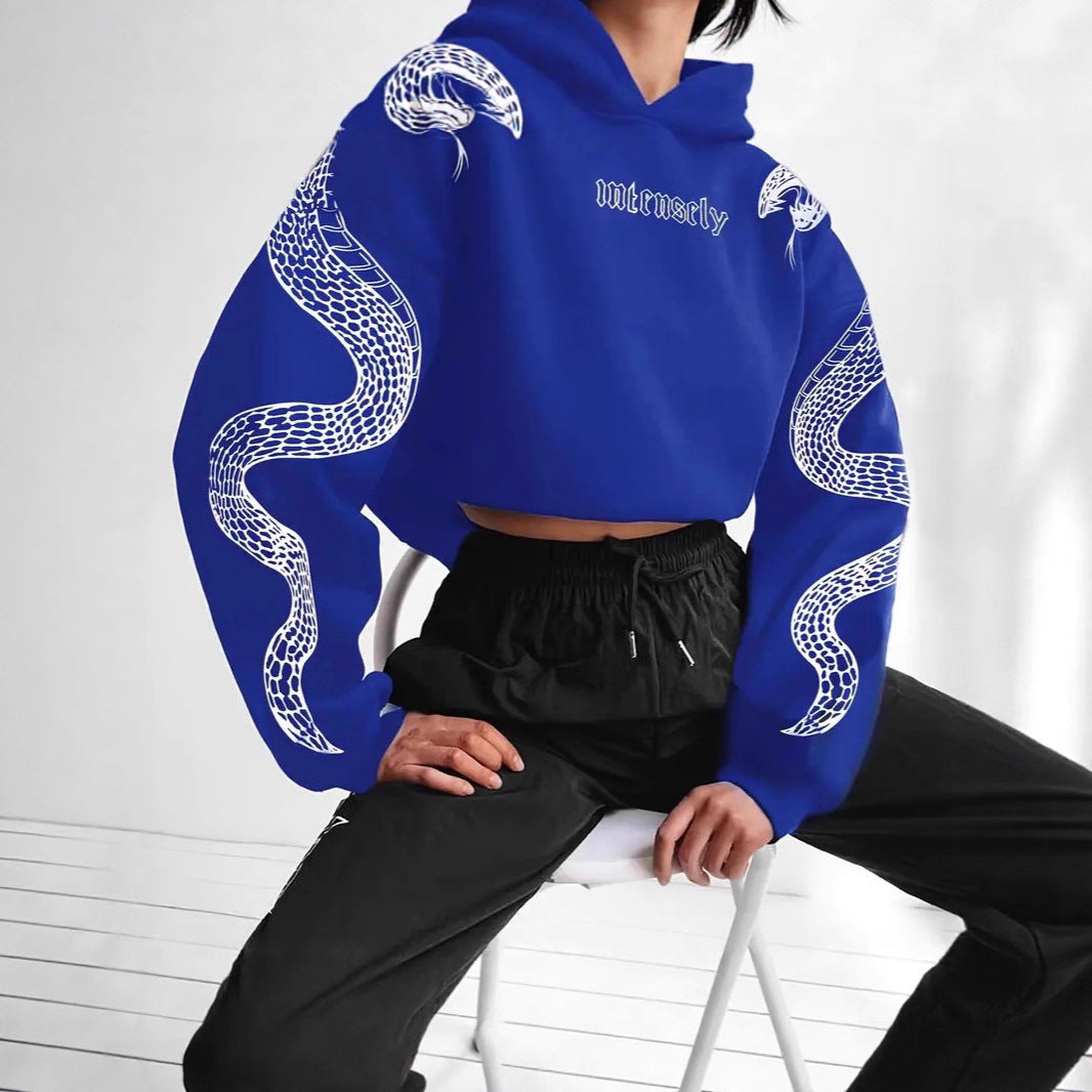RetroVibe Printed Hoodie