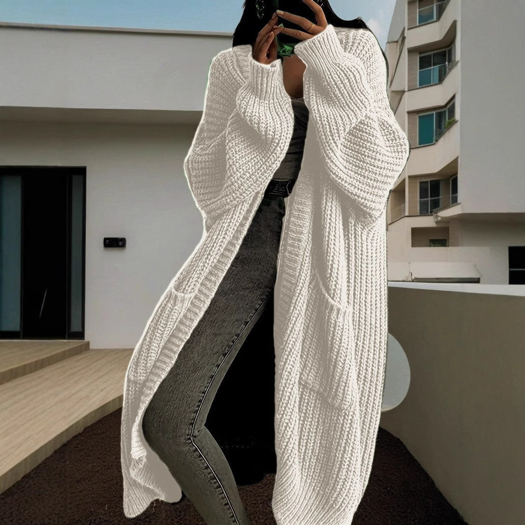 Elysian Drape Overknee Cardigan