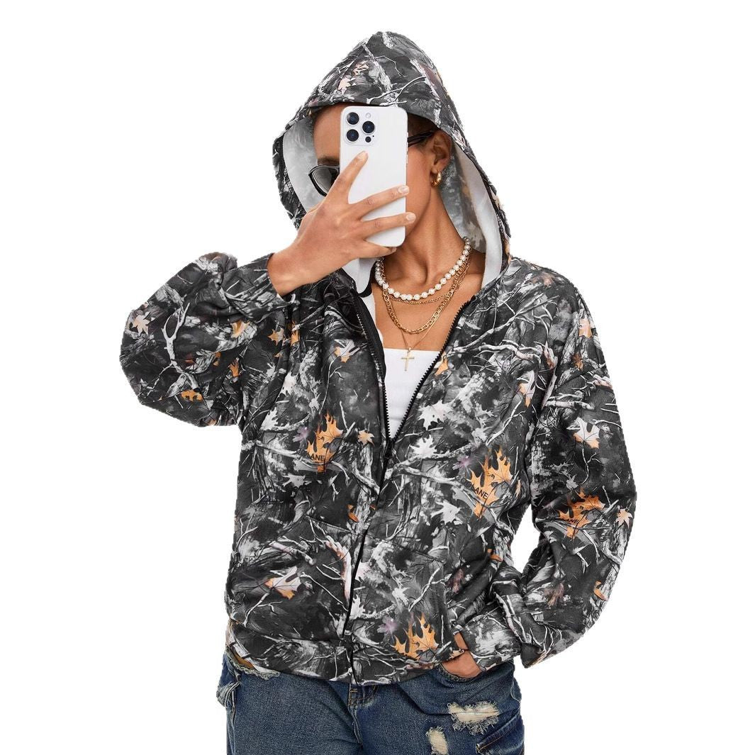 PlaidVerve™ Zipper Sweater