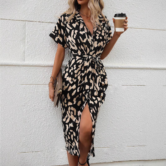 SavannaMuse Leopard Dress