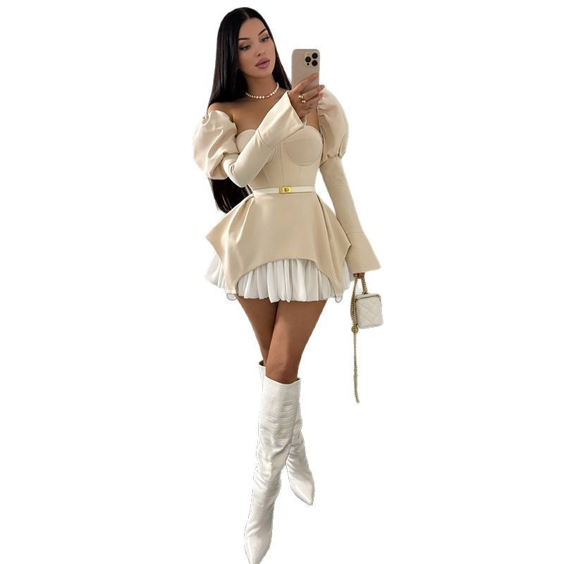 Élan Ruffle Muse Dress
