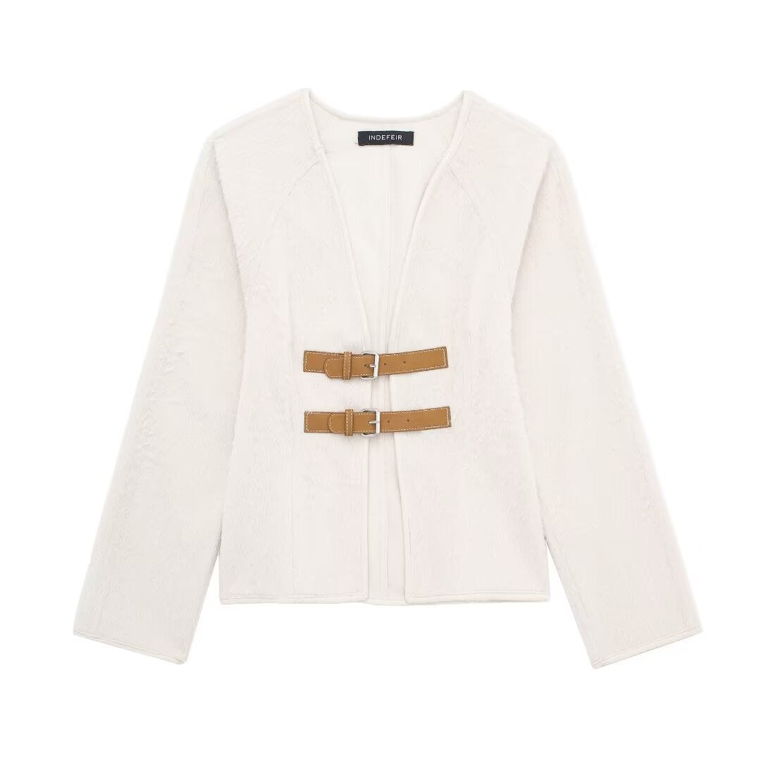 Velura CinchWrap Coat