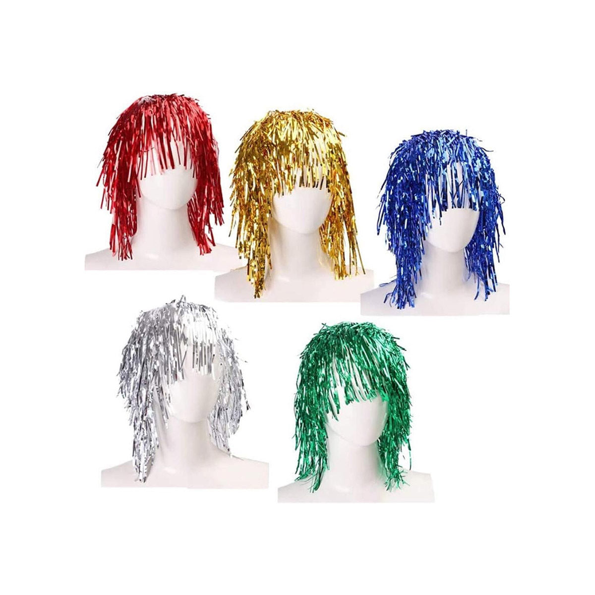 Cosplay Rain Silk Disco Masquerade Wig