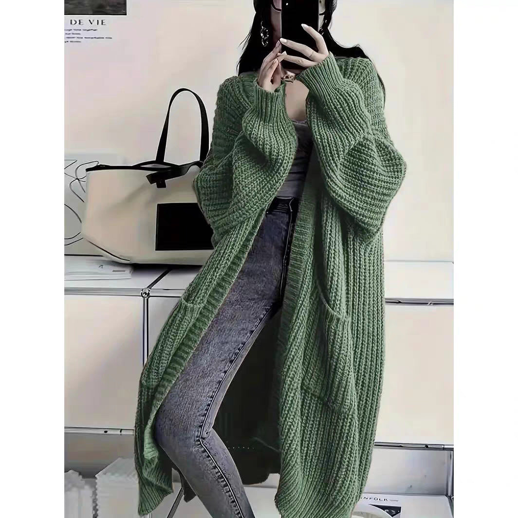 Elysian Drape Overknee Cardigan