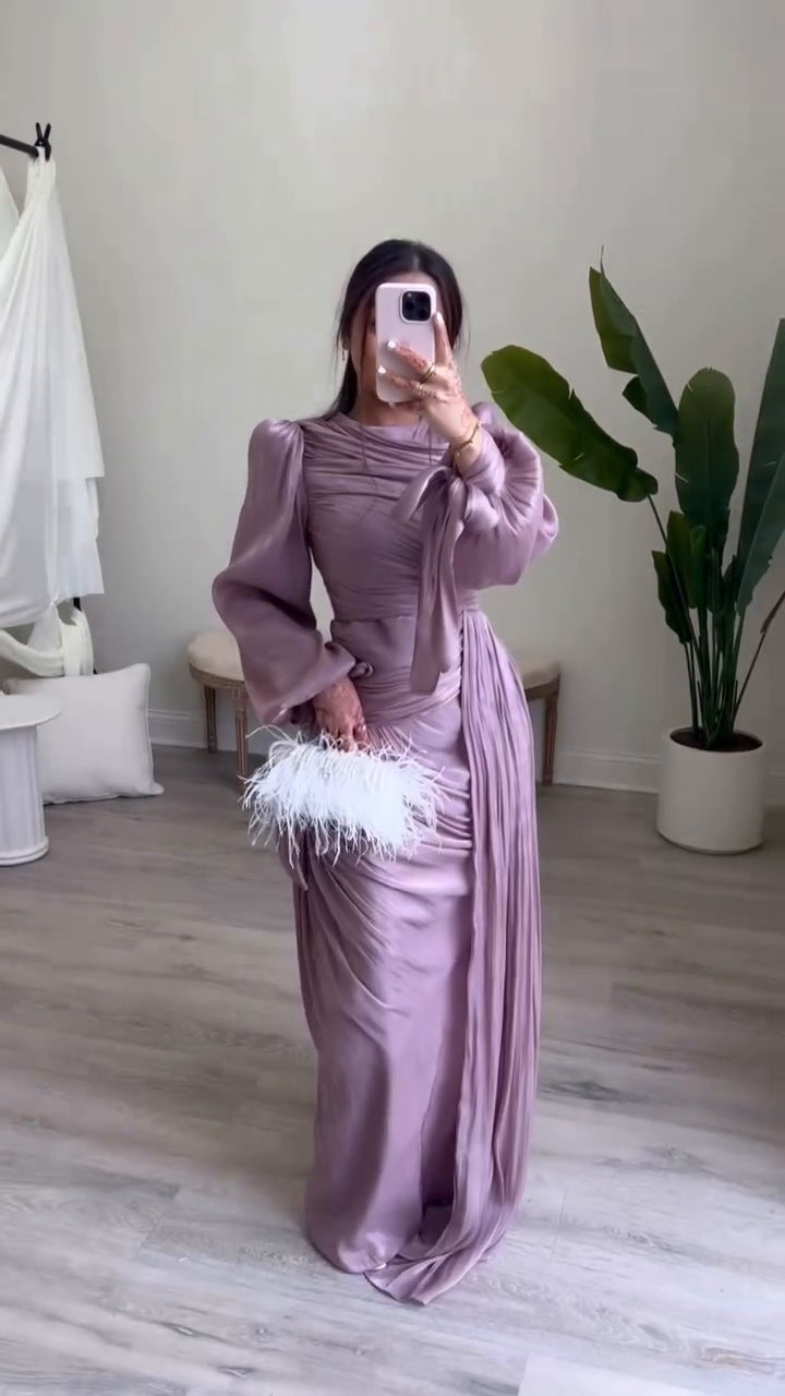 Aurielle Fold Dress