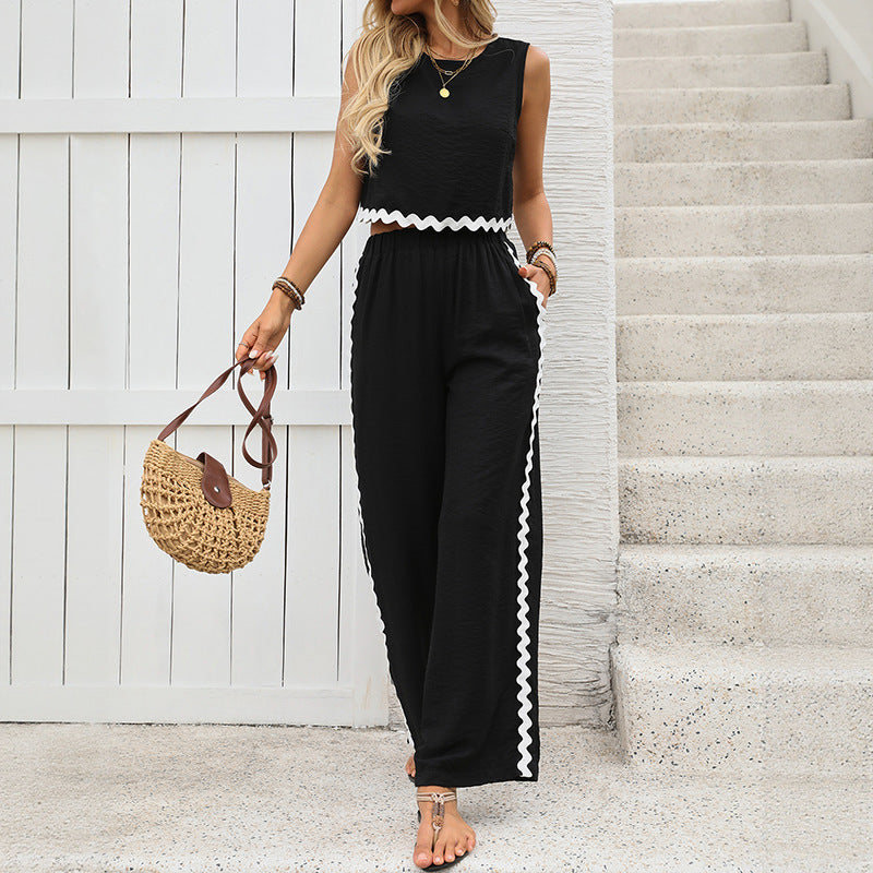 NoirLine Contrast Co-Ord Set