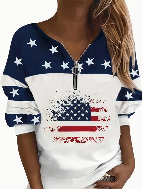 UrbanFlag Half-Zip Sweater