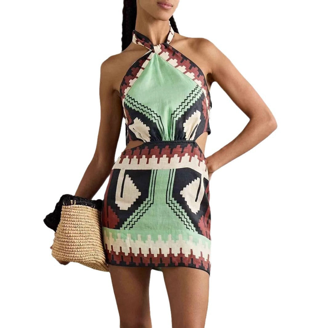 Solara Tie-Back Beach Dress