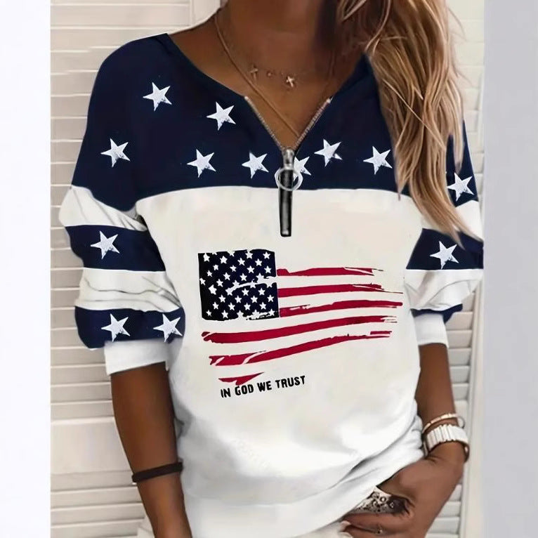 UrbanFlag Half-Zip Sweater