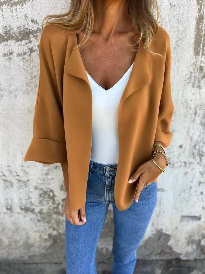 VeluPolo Suede Cardigan