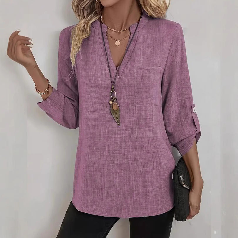 Veloura Ease V-Neck Tee