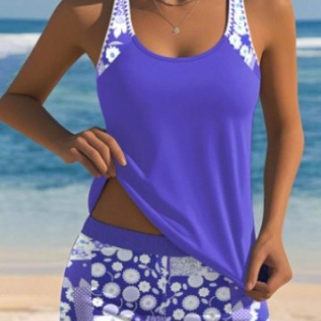 TropiVibe Split Swimsuit