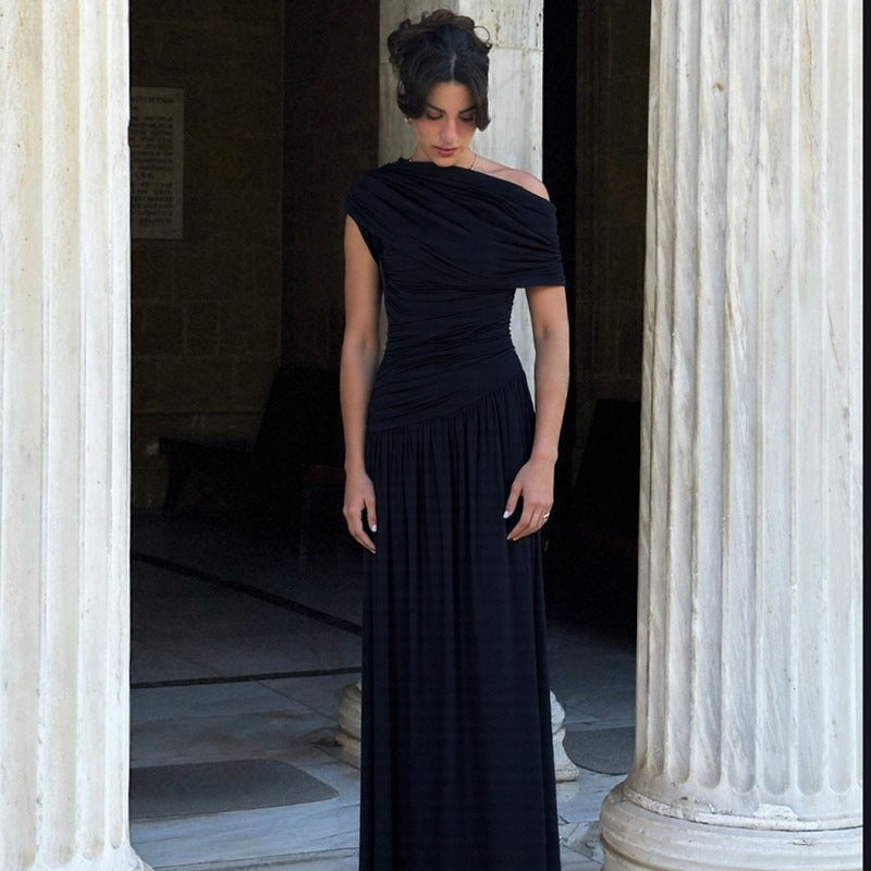 Velaré Asym Pleat Dress