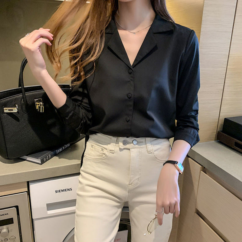 Lunara Drift Chiffon Shirt