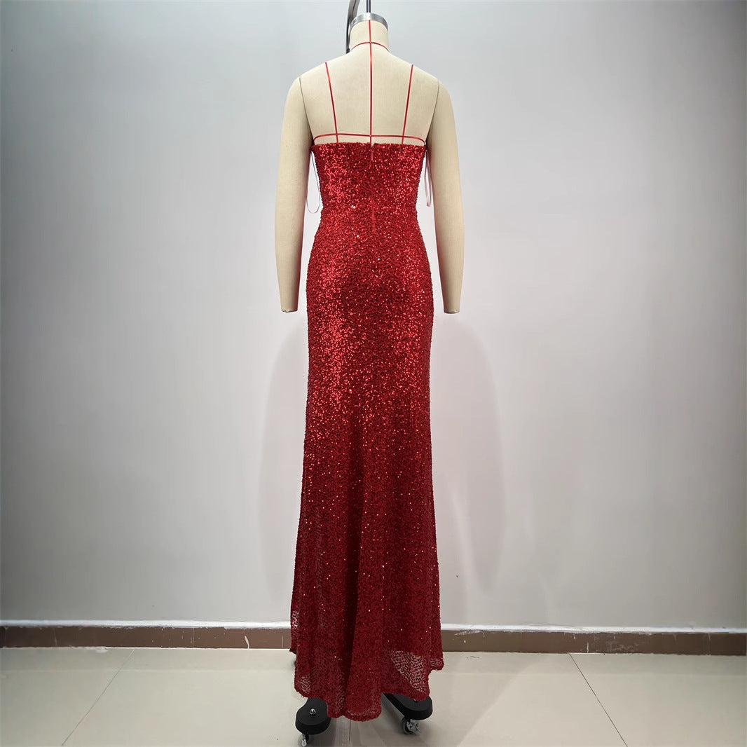 Scarlet Reverie Gown