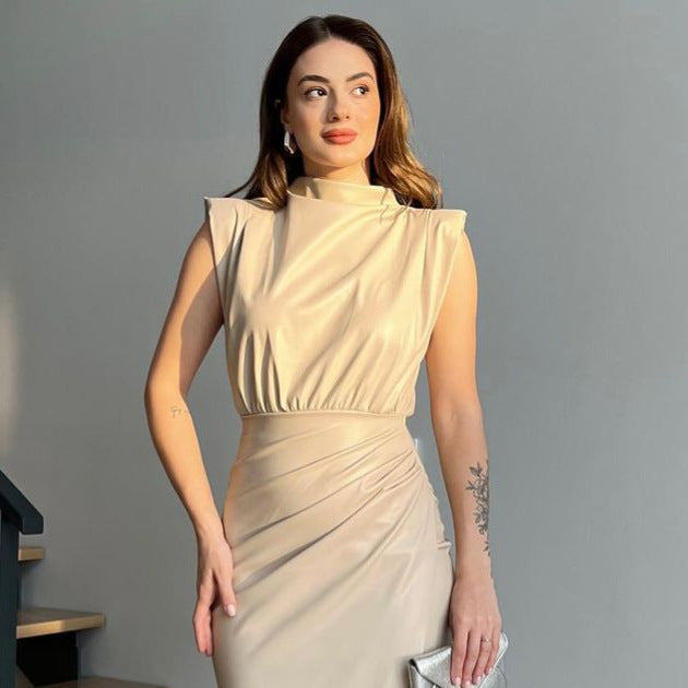 Eloura Cinch Pleat Dress