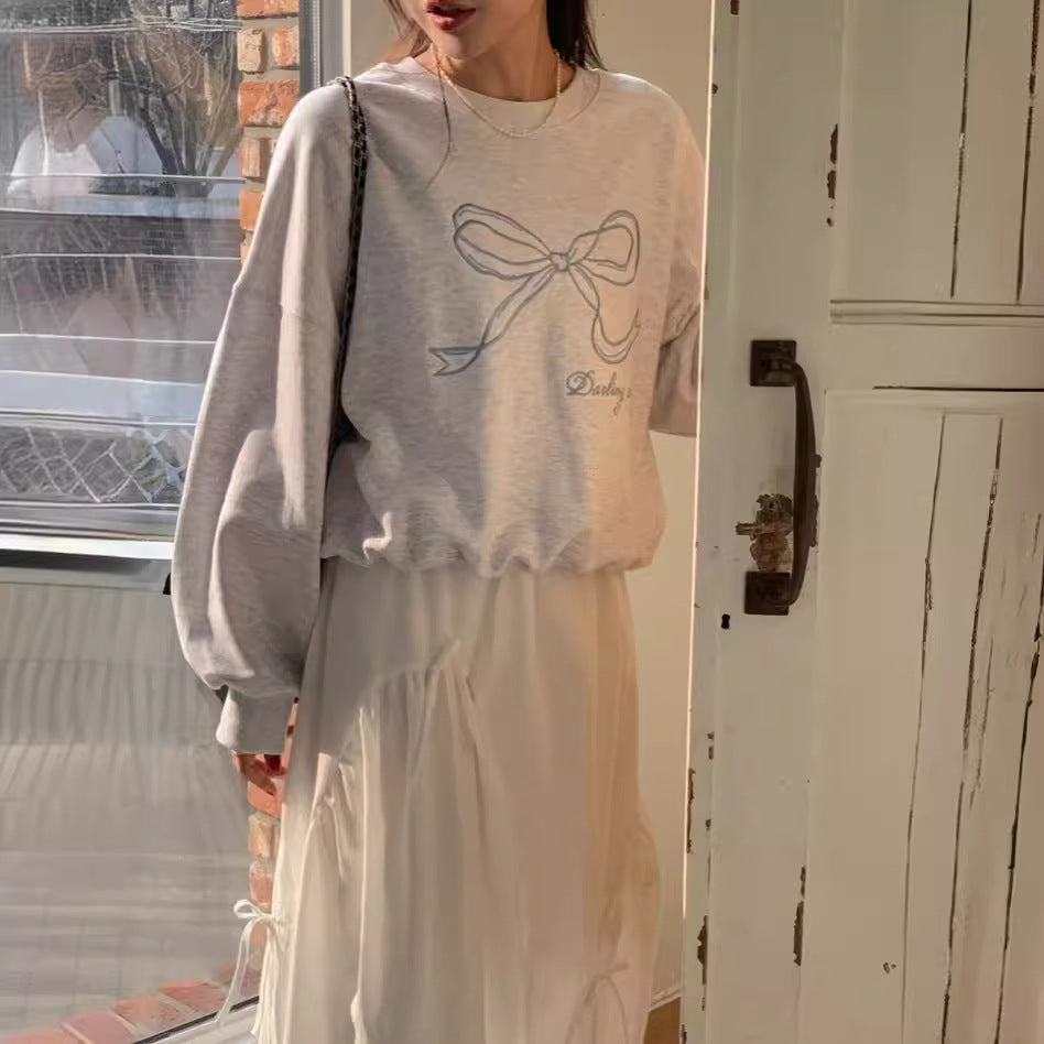BelleKnot Embroidered Pullover