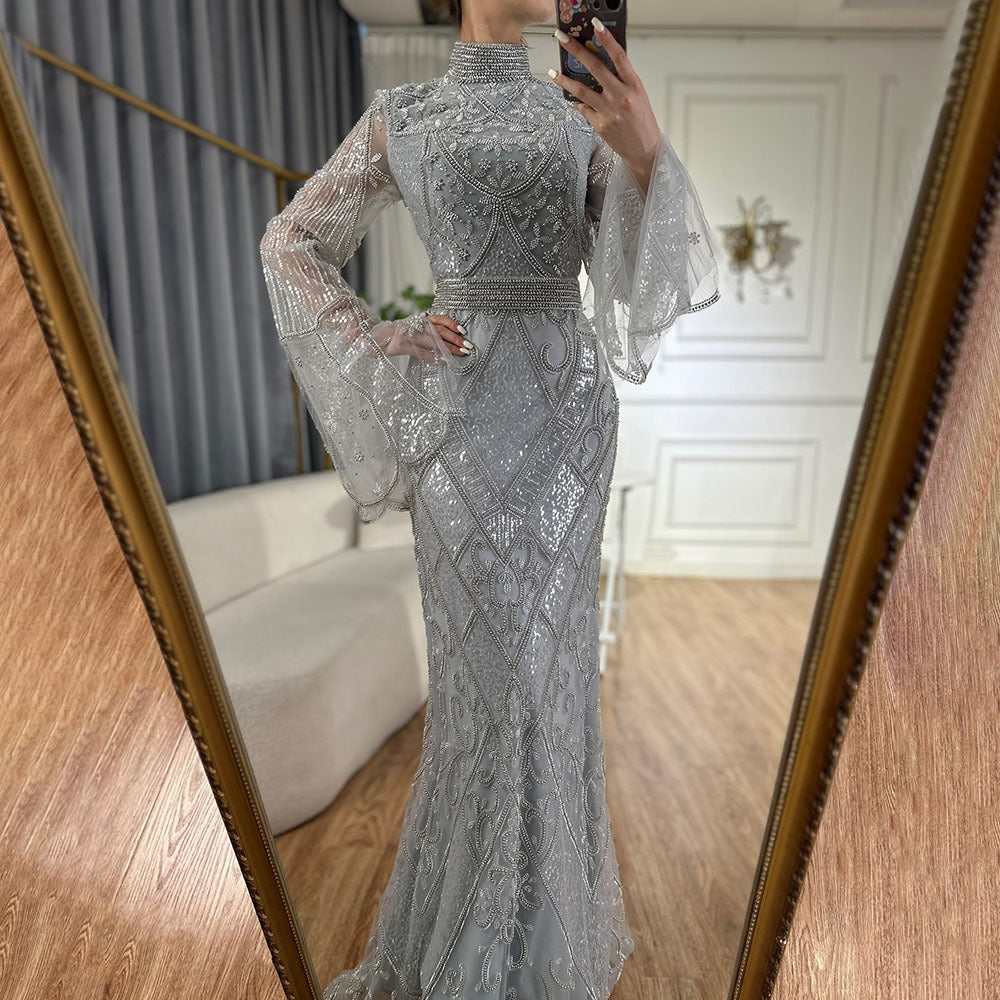 Crimson Reverence Gown