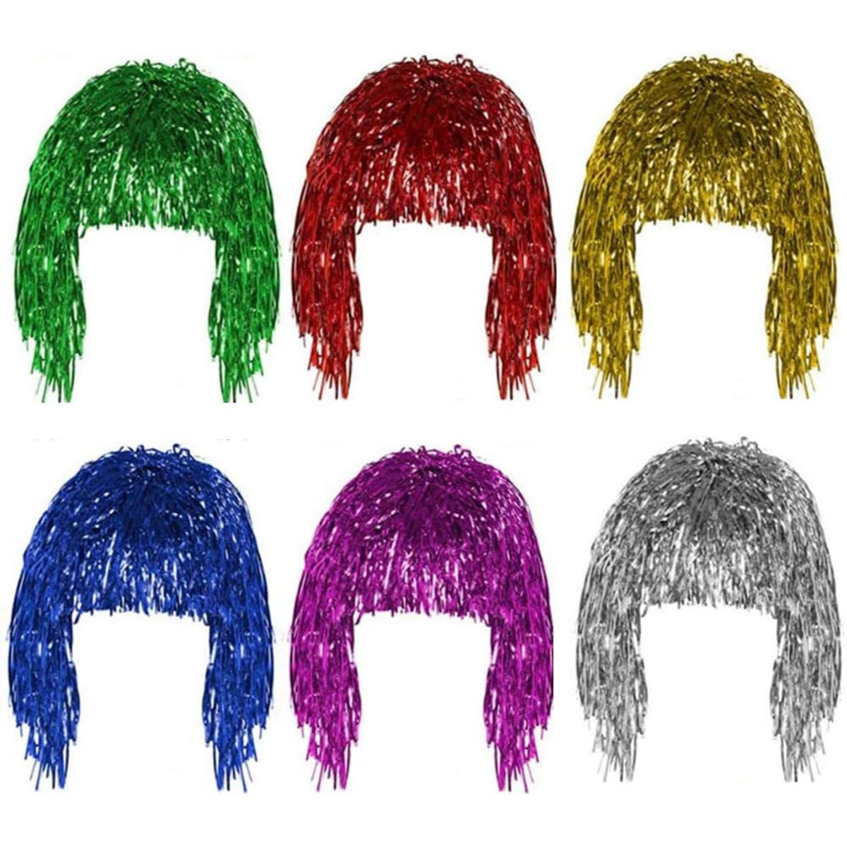 Cosplay Rain Silk Disco Masquerade Wig