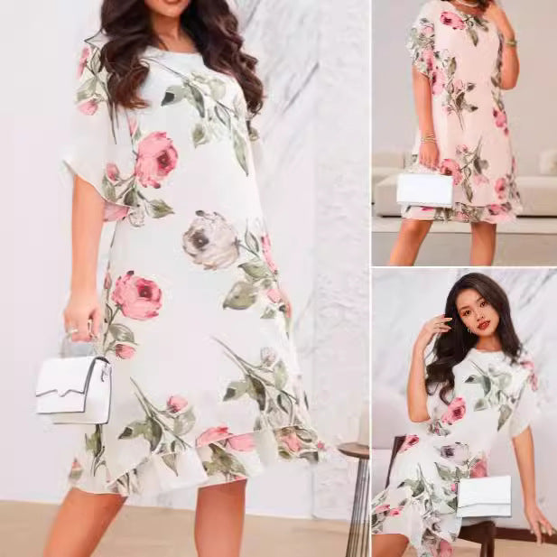 Chiffoné Aura Print Dress