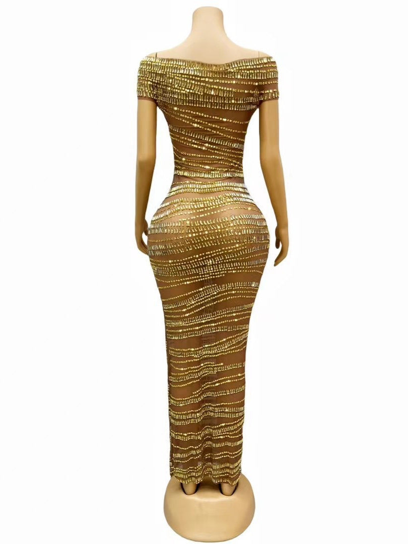 "Celestia Noir Dress