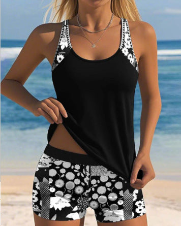 TropiVibe Split Swimsuit