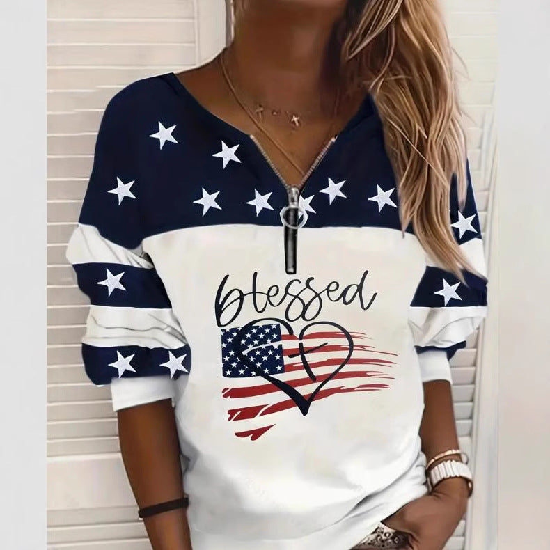 UrbanFlag Half-Zip Sweater