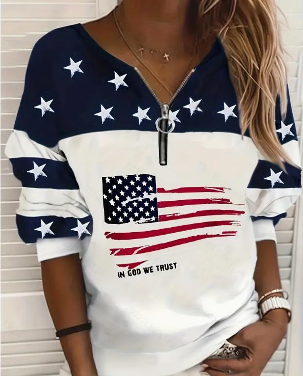 UrbanFlag Half-Zip Sweater