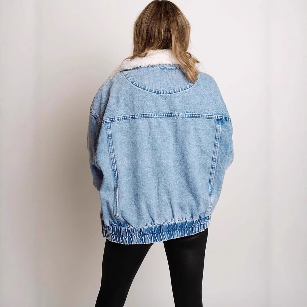 Furborne Denim Luxe Coat