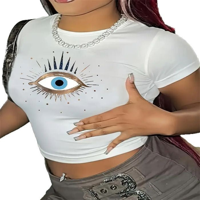 SculptGlow Crop Tee