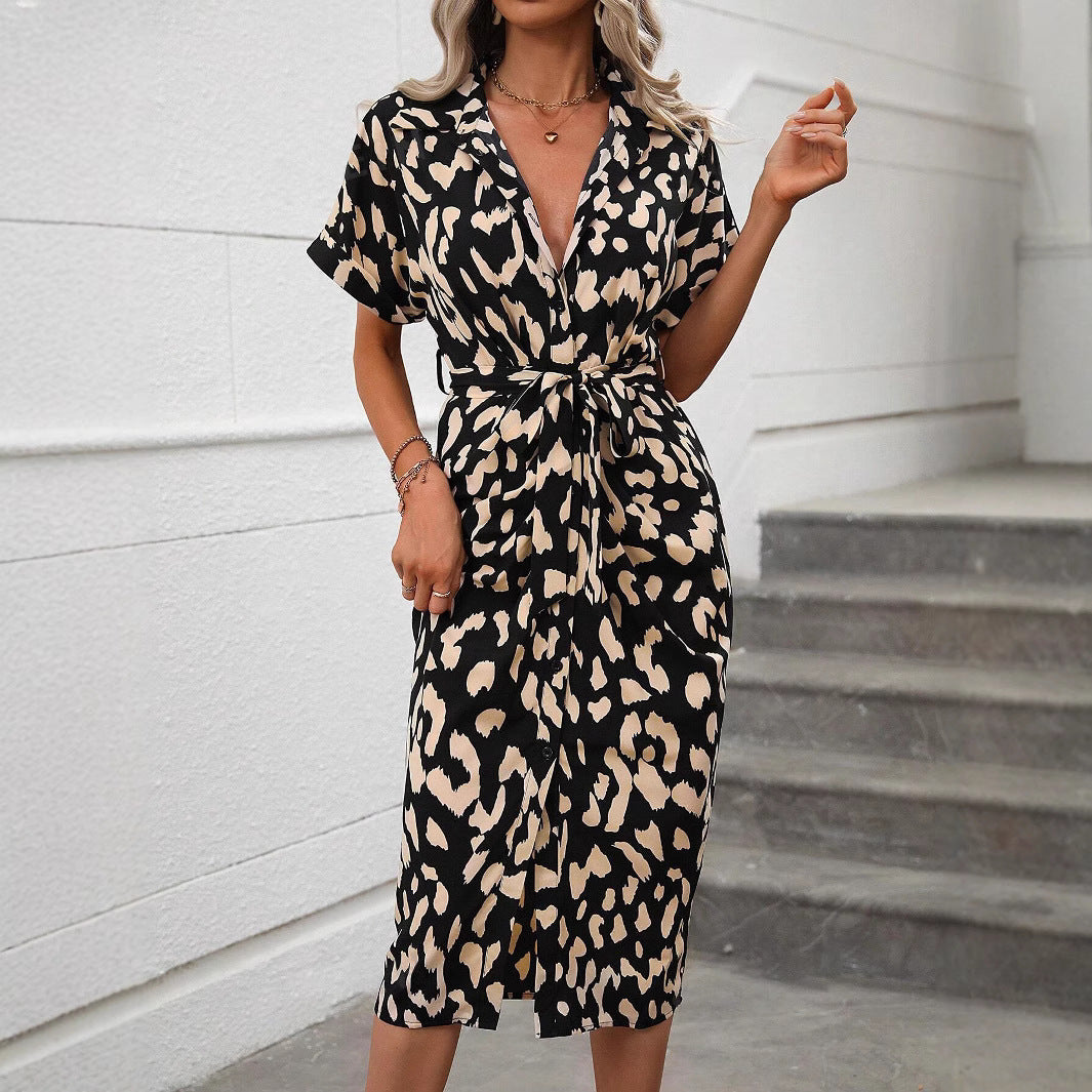 SavannaMuse Leopard Dress