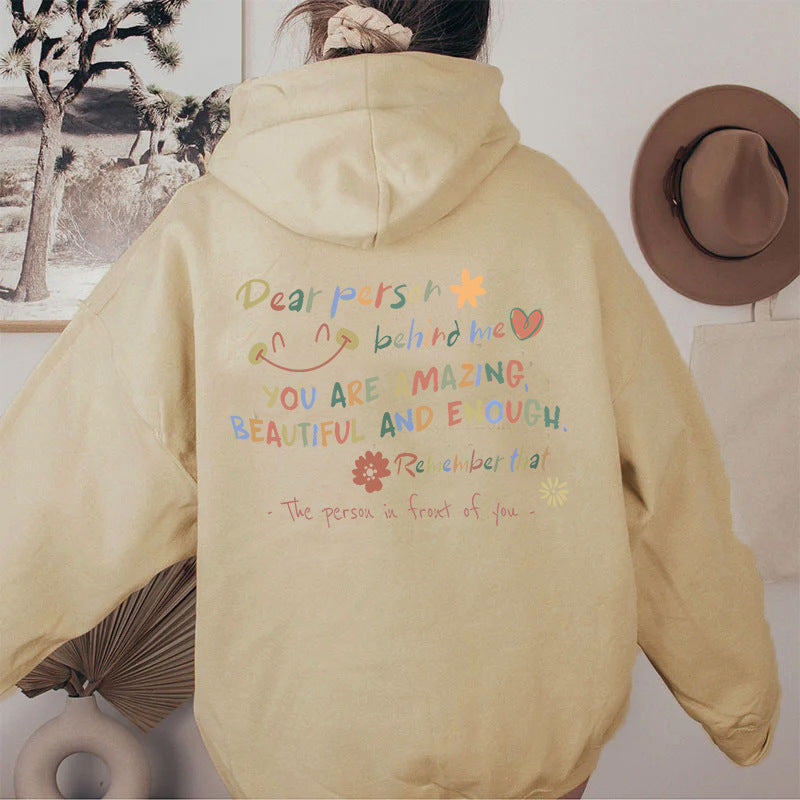 CozyScript Fleece Hoodie