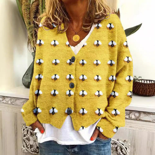 ArtLoom Abstract Cardigan Coat