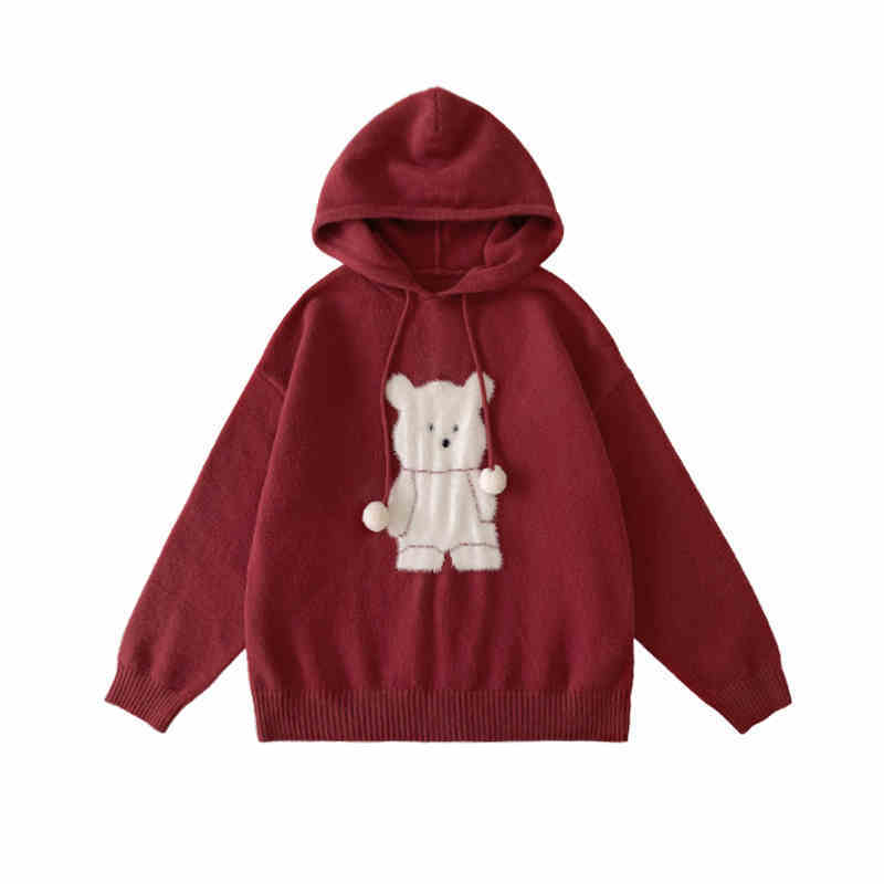 CuddleBear Knit Hoodie