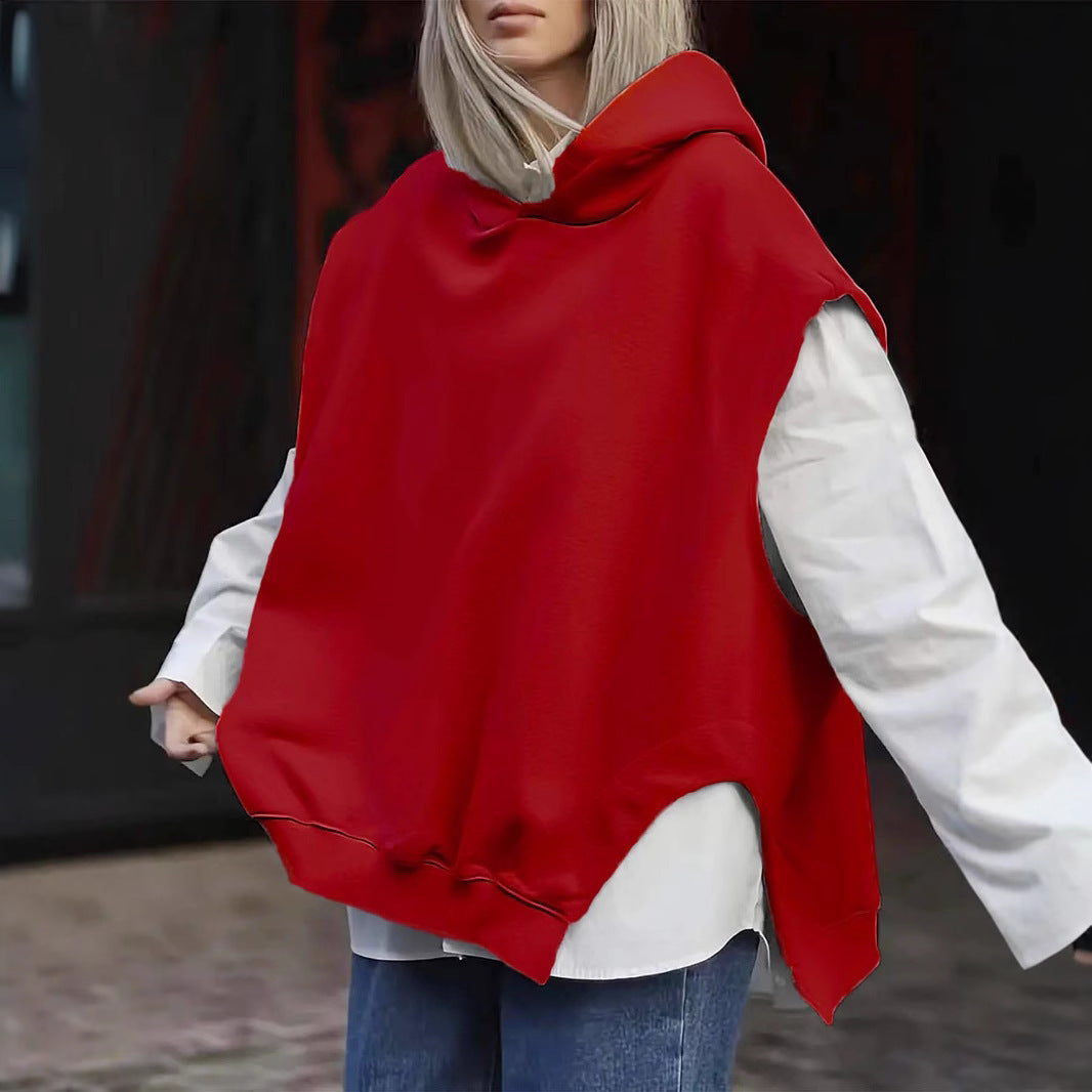 ChicLayer Sleeveless Hoodie Vest