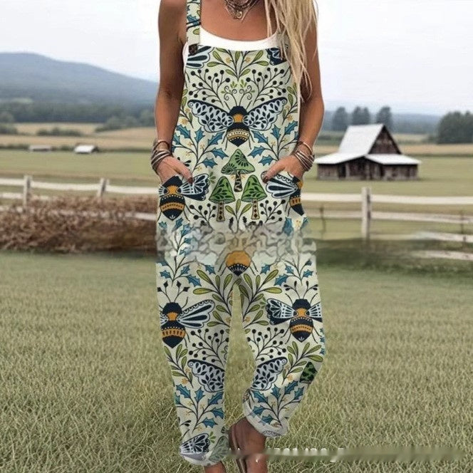 PixelStrap Suspender Pants
