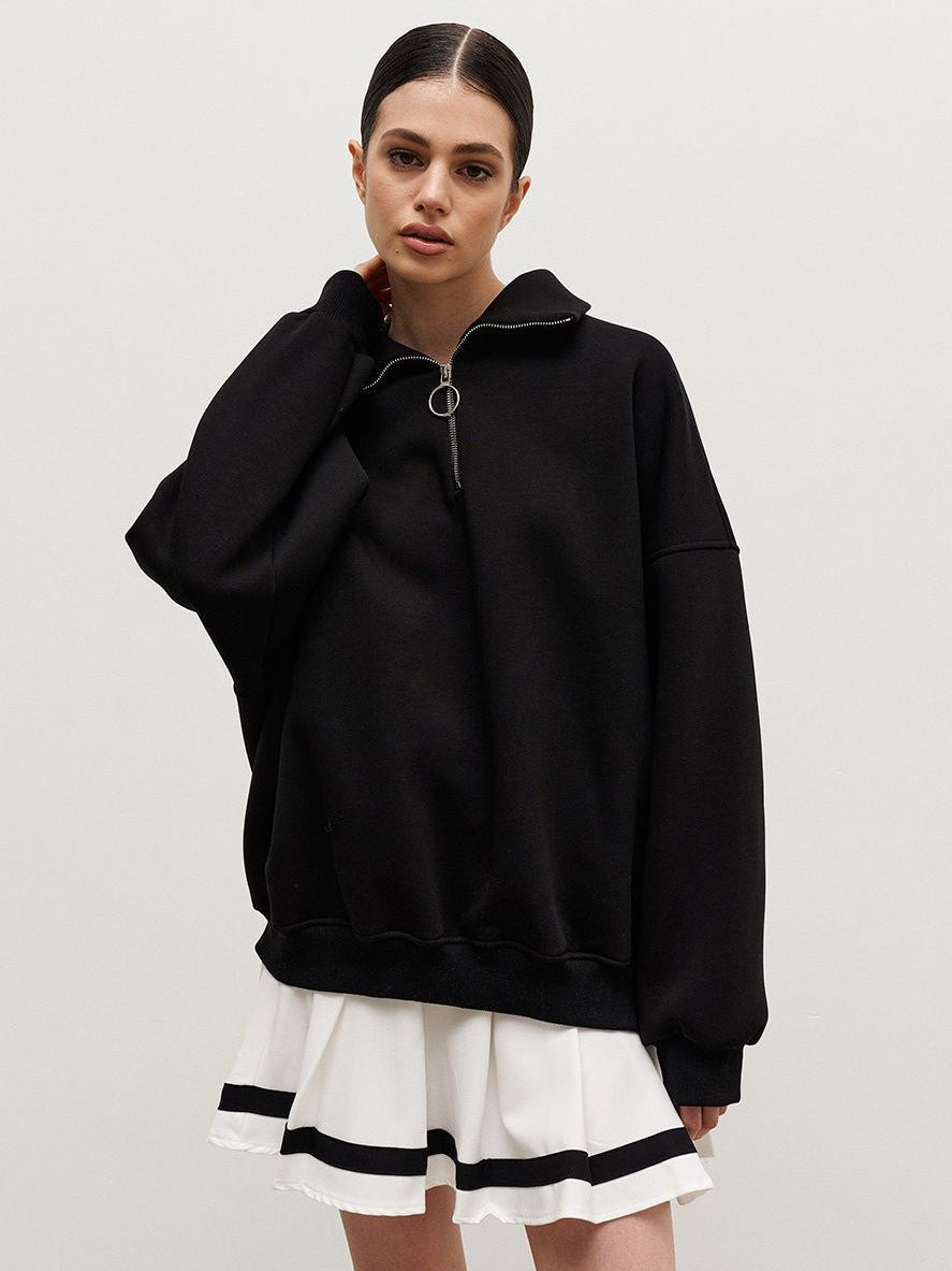 Urban Ease Zip Sweater
