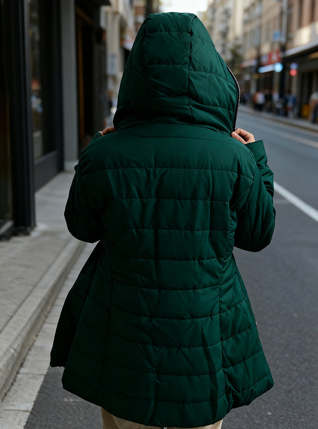 FleuraWarm Padded Hoodie Jacket