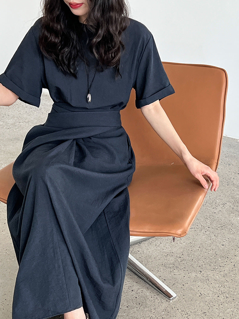Lyra Edge Cross-Strap Dress